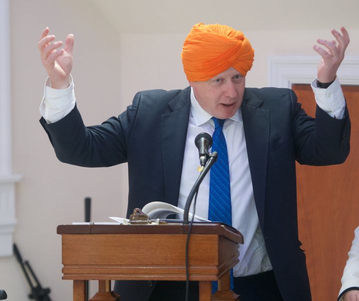 Boris Johnson caused controversy when he made a quip about alcohol during a visit to a Sikh temple