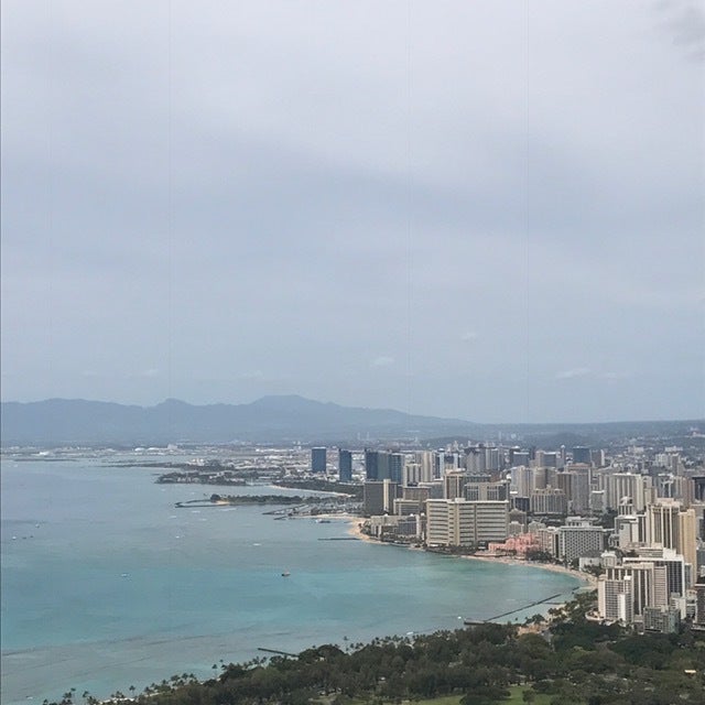 Views of Honolulu and Waikiki Beach are worth the climb to the top of Diamond Head