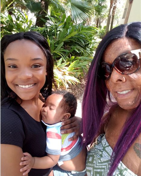 “There are days I get down because I’m human, but I bounce right back and thank God for my life and my beautiful babies I was able to birth and nurse.” 