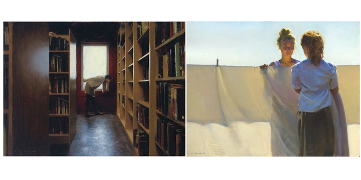 <p><em>Non Fiction</em> by Casey Childs, and <em>Laundry</em> by Jeffrey Larson</p>