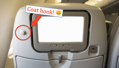 Airplane coat hook sale