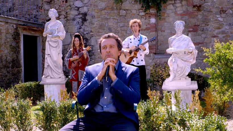 <em>Robyn Rosenkrantz, Francesco Mazzini, and Michael Glover (from left to right) star in the delightful film Mr. Rudolpho’s