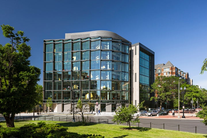 Milken Institute School of Public Health, Washington, DC. Winner of both a 2017 AIA COTE Top Ten Award and a 2017 AIA Institute Honor Award.  