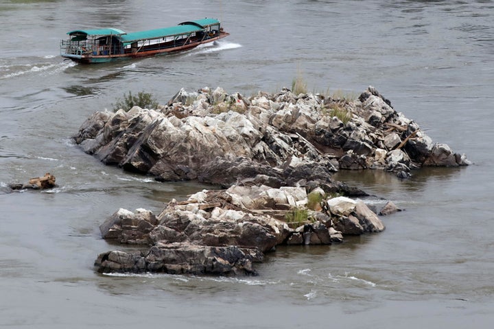 The river islands are far from lifeless