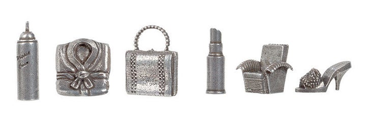 A bathrobe, Sophia's purse and a tube of lipstick are among the "weapons" found in this version of Clue.