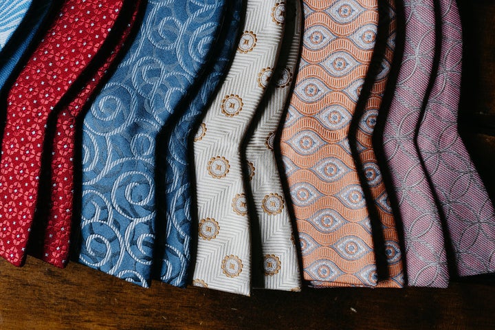 "We took inspiration from different colors, fabrics, and textiles we had at our own wedding," Ferguson said of the line, "and