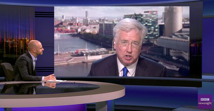 Michael Fallon admitted that the Tories do not know how much it will cost the exchequer to reduce immigration by two thirds.