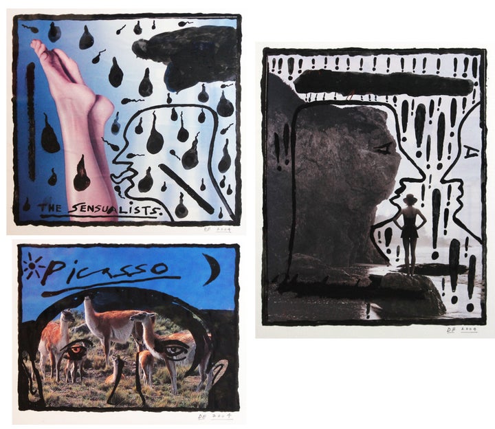 <p>Derek Boshier: Picasso; The Sensualists; The Gossip, 2004</p>