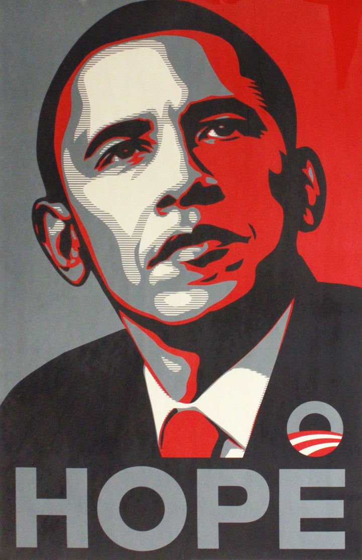 Shepard Fairey: Hope, 2008