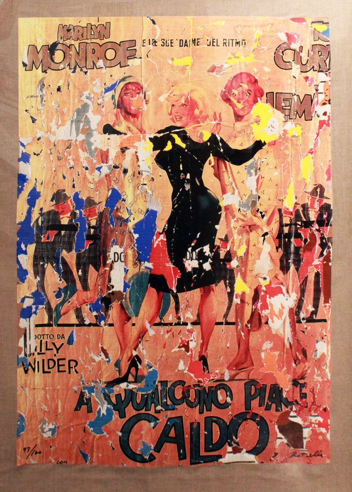 Mimmo Rotella: A Qualcuno Piace Caldo, c. 2002