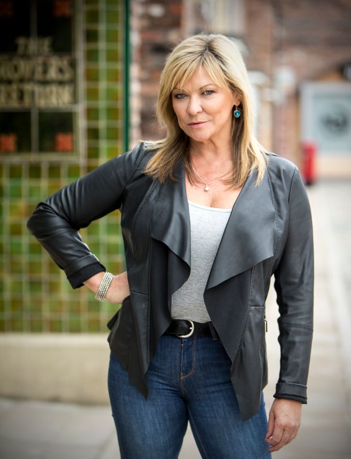 Claire King in 'Coronation Street'