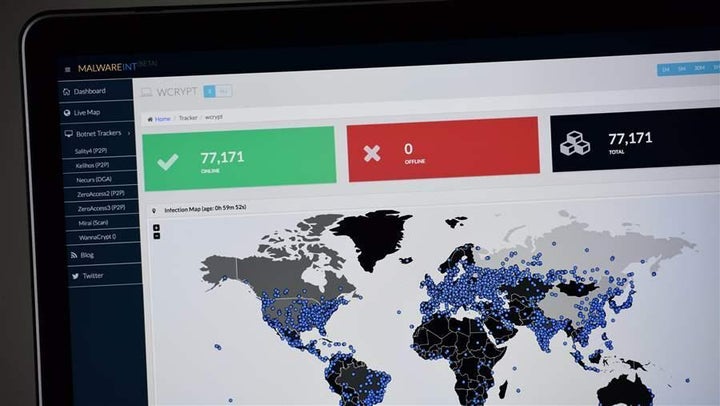 <p>A map compiled by British company Malware Tech displays the geographical distribution of the WannaCry ransomware cyberattack last week. The attack infected computers in at least 150 countries and left some state and local government agencies in the U.S. scrambling to update their anti-virus protections.</p>