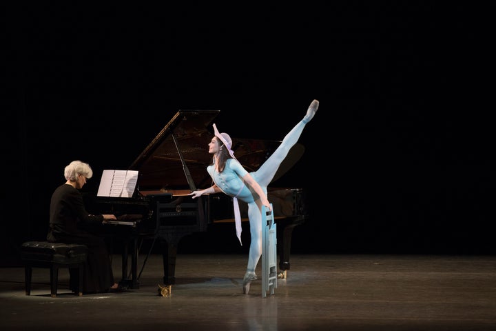 <p>Kathleen Breen Combes and Freda Locker in Jerome Robbins' The Concert (Or, The Perils of Everybody)</p>