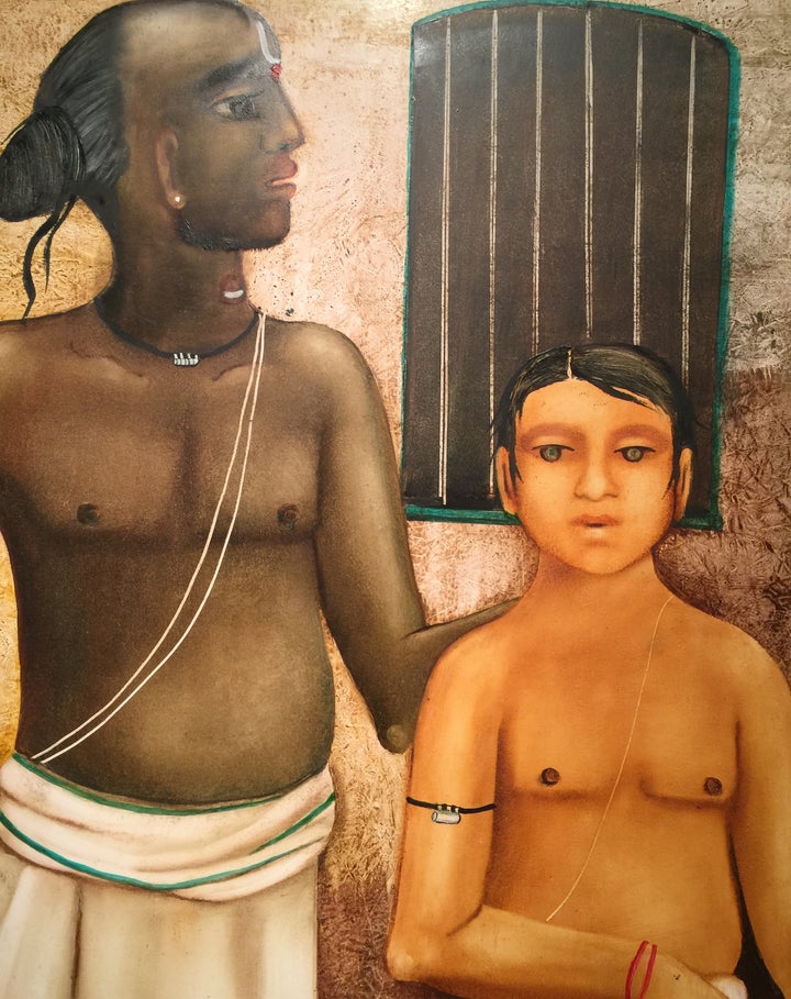 <p>Guru with Acolyte</p>