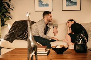 Deaf actors Josh Feldman, left, and Shoshannah Stern star in "The Chances," a soon-to-be-released streaming series.