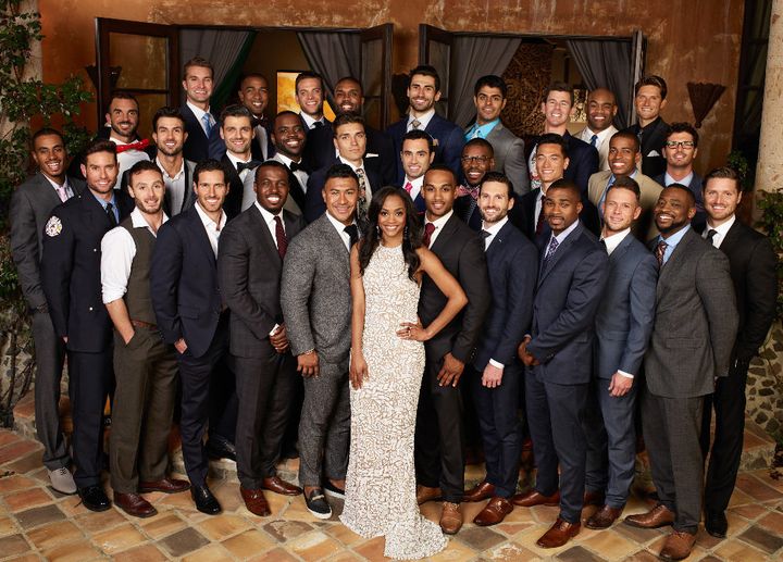 The shining faces of Rachel's "Bachelorette" 31 suitors. 