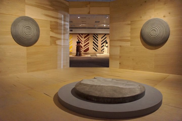 BRETT GRAHAM (b. 1967); Target Island; 2017; fiberglass-reinforced concrete; 1300 x 1300 x 200 cm; 51.18 x 51.18 x 7.87 in