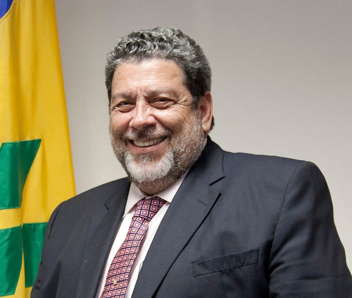 Prime Minister Ralph Gonsalves of St. Vincent and the Grenadines