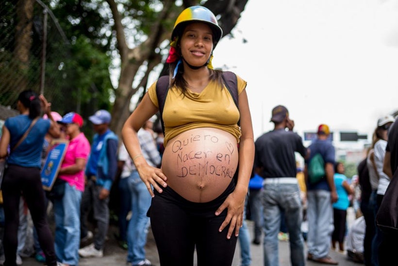 “I want to be born in democracy”