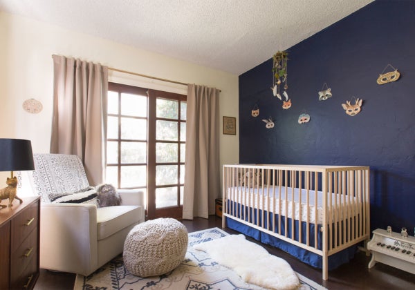 Home Tour: An Interior Designer’s Whimsical Nursery Makeover | HuffPost ...