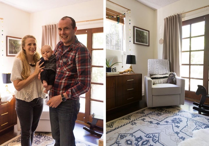 Home Tour: An Interior Designer’s Whimsical Nursery Makeover | HuffPost ...