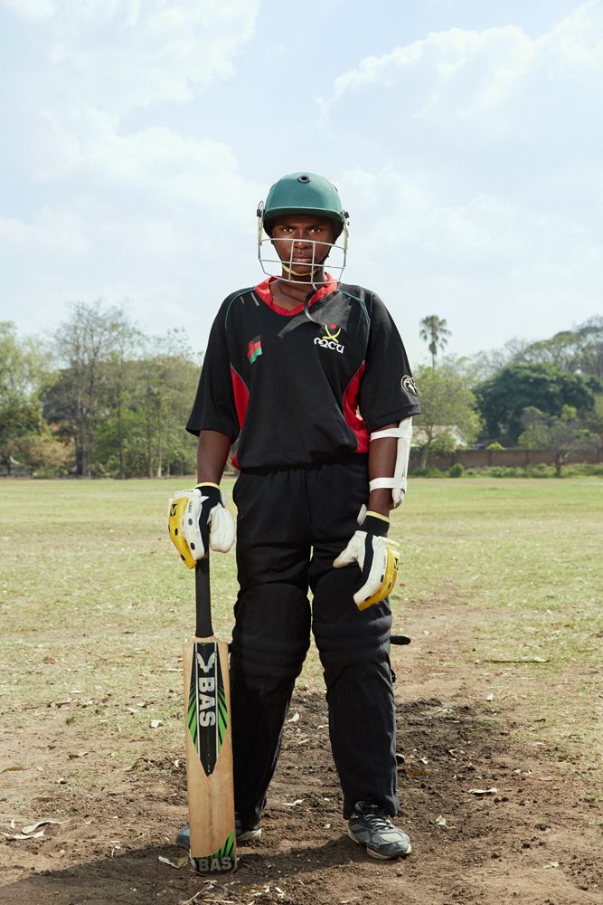 Shalani, allrounder, Malawian U19 Women’s Cricket Team, Blantyre, Malawi, 2016.