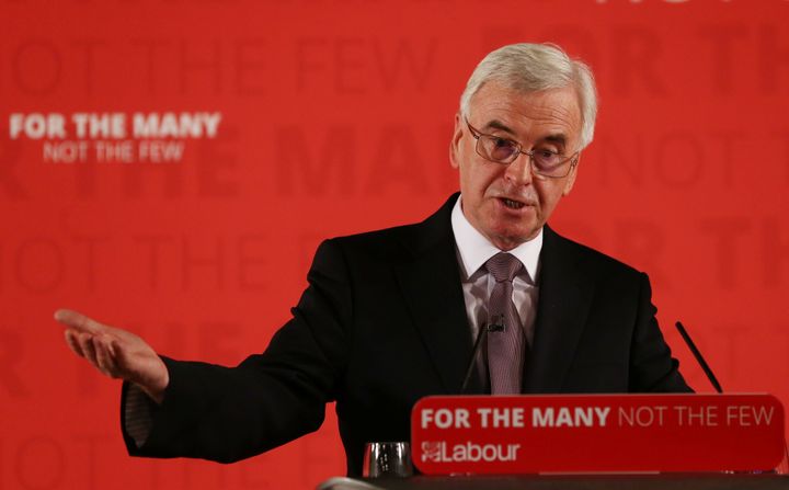 Shadow chancellor John McDonnell said the Tories were 'loading up young people with debt' through tuition fees and doing “nothing” about skills and training