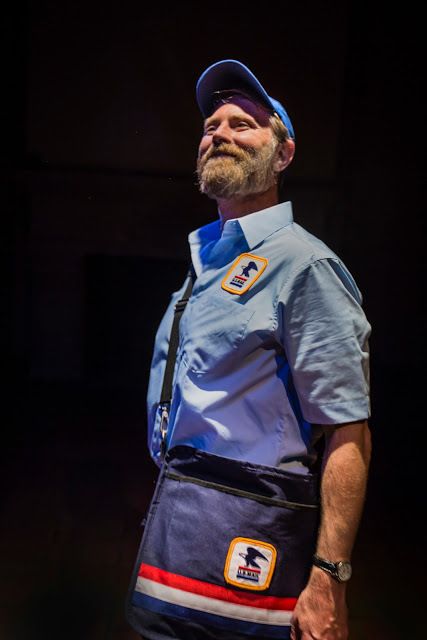 John Patrick Moore is a mail carrier in the San Bernardino Valley in Edward King, a new play by Gary Graves 