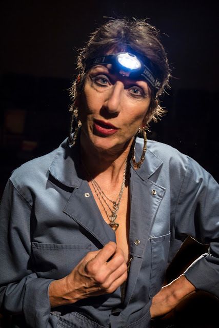 Jan Zvaifler appears as Edwina the Exterminator in Edward King, a new play by Gary Graves
