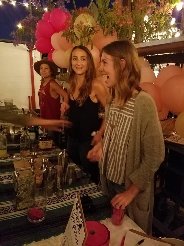 Margarita bar hosted by wizards in training