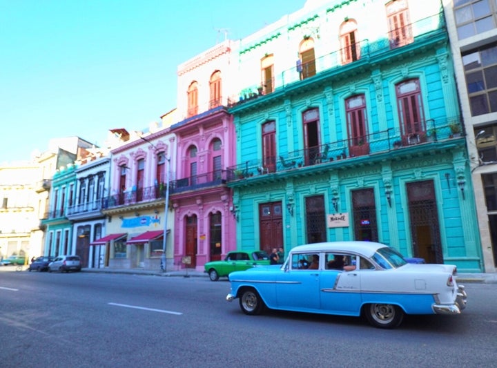 Colorful facades entice tourists to wander and explore the stunning streets