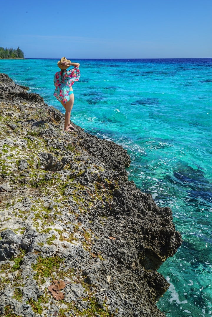 <p>Crystal clear waters just outside the Bay of Pigs</p>