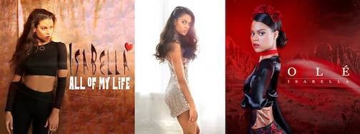 <strong><em>Isabella’s three new singles</em></strong>