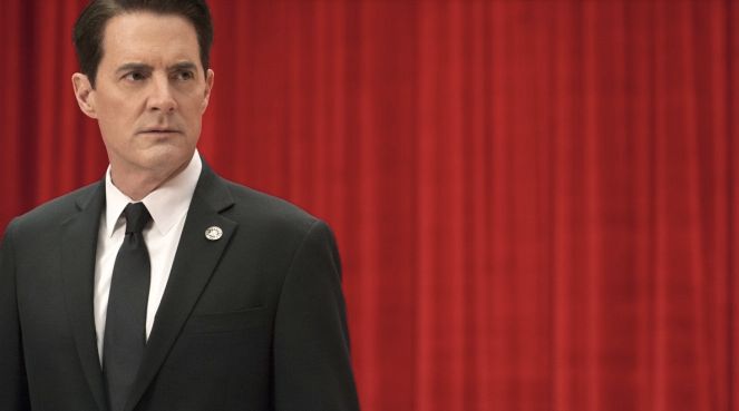 Agent Dale Cooper (Kyle MacLachlan) is back on screen, and back in the Red Room