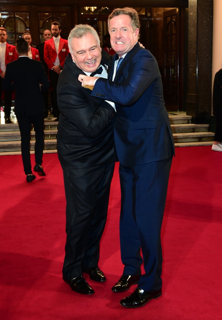 Eamonn Holmes and Piers Morgan