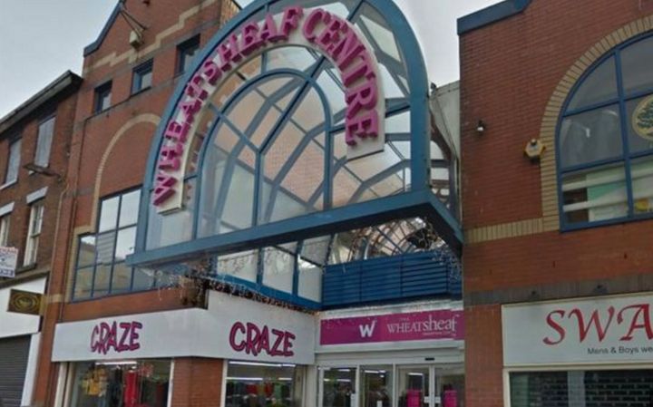 A girl, 11, suffered life threatening injuries after falling from an escalator at the Wheatsheaf Centre in Rochdale on Sunday