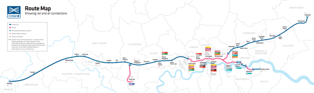 Crossrail Route Takes Shape On Screen In 'The Fifteen Billion Pound ...