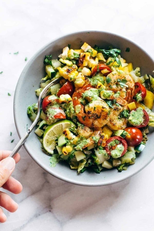 Grilled Summer Detox Salad