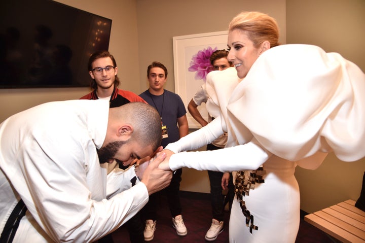 Bow to the goddess Céline.