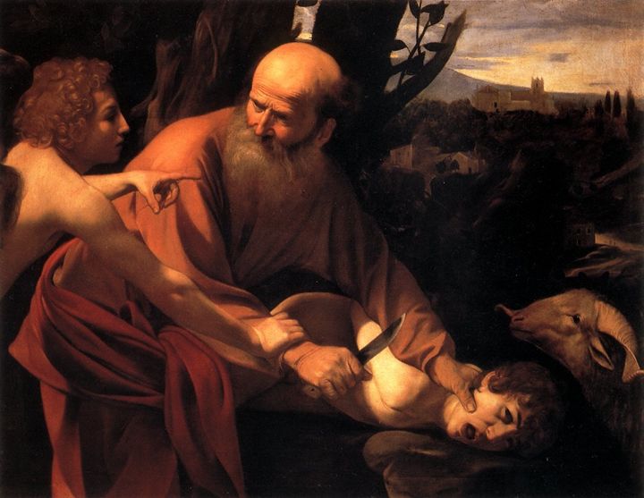 Caravaggio. The Sacrifice of Isaac.