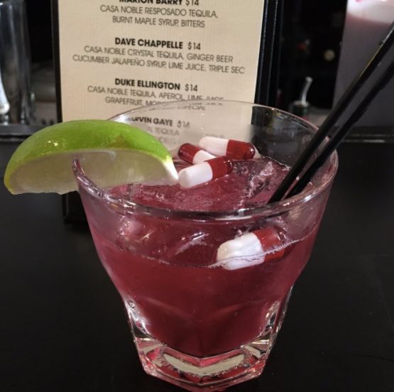 John Geiger, one of the restaurant co-owners, had tweeted a picture of the cocktail but deleted the tweet on Monday. 