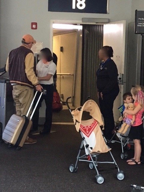 Morse took photos in the terminal after he reportedly called a Southwest supervisor to address the issue.