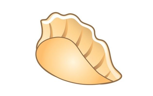 Lu’s final dumpling design, which was accepted by the Unicode Consortium. 