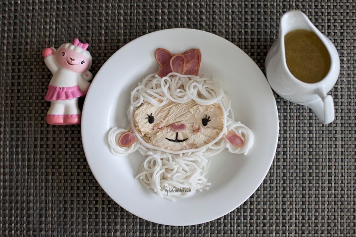 Kim Anh Chang began making food art for her 2-year-old to help with her "finicky appetite."