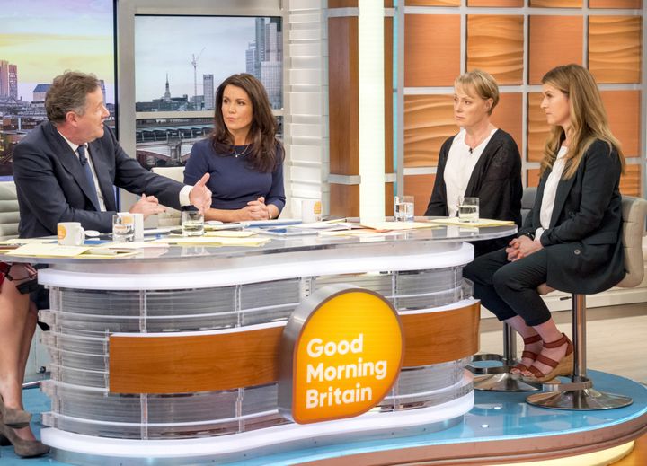 Sally Dyvenor and Gina Seddon appeared on 'Good Morning Britain'