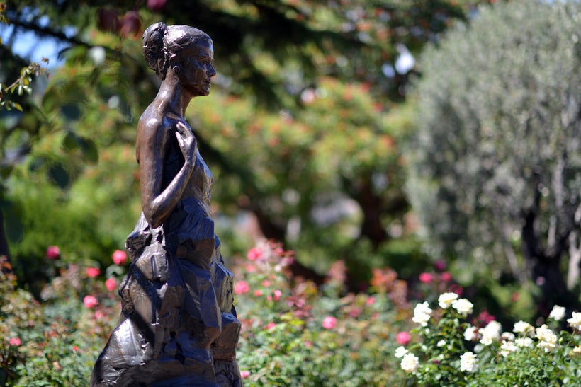 <strong>The Princess Grace Rose Garden.</strong>