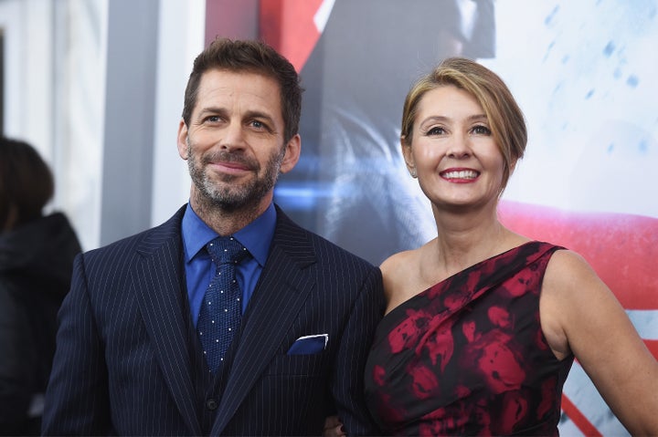 Zack Snyder and Deborah Snyder attend the "Batman V Superman: Dawn Of Justice" premiere.