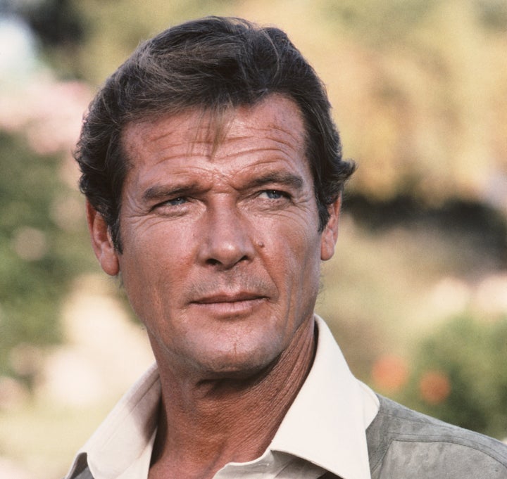 Roger Moore as James Bond on set of "For Your Eyes Only," 1981. 