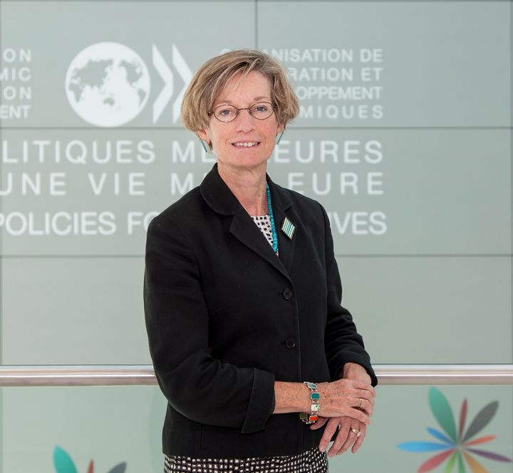 <p> Catherine L. Mann, OECD Chief Economist </p>