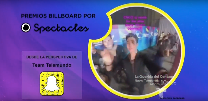 <p><a href="https://youtu.be/ZOyomCEGlOE" target="_blank" role="link" rel="nofollow" class=" js-entry-link cet-external-link" data-vars-item-name="Tagboard Snapchat Spectacle Display Live On Broadcast- 2017 Latin Billboard Awards" data-vars-item-type="text" data-vars-unit-name="59246c13e4b0e8f558bb2a45" data-vars-unit-type="buzz_body" data-vars-target-content-id="https://youtu.be/ZOyomCEGlOE" data-vars-target-content-type="url" data-vars-type="web_external_link" data-vars-subunit-name="article_body" data-vars-subunit-type="component" data-vars-position-in-subunit="4">Tagboard Snapchat Spectacle Display Live On Broadcast- 2017 Latin Billboard Awards</a></p>
